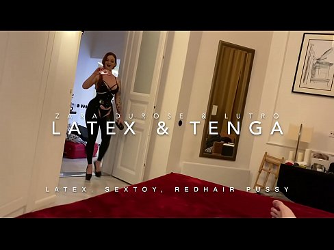 ❤️ Redheaded stepsister in latex costume yakasvirwa na stepbrother Hard porn ❤